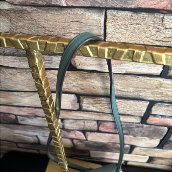 Tory Burch Thea Crossbody and Flat Wallet in Sage Green - Picture 3 of 11